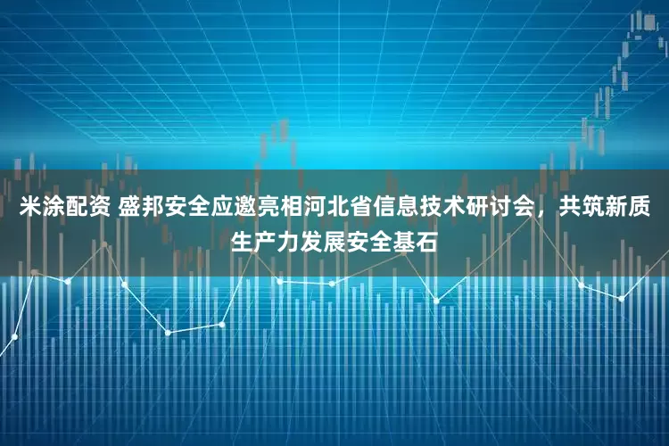 米涂配资 盛邦安全应邀亮相河北省信息技术研讨会,共筑新质生产力发展安全基石